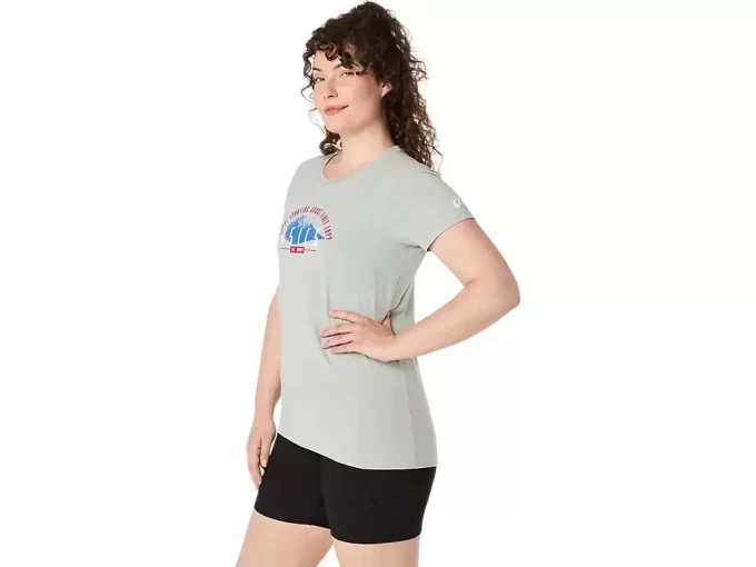 ASICS GSG 77 RETRO LYHYTHIHAINEN T-PAITA