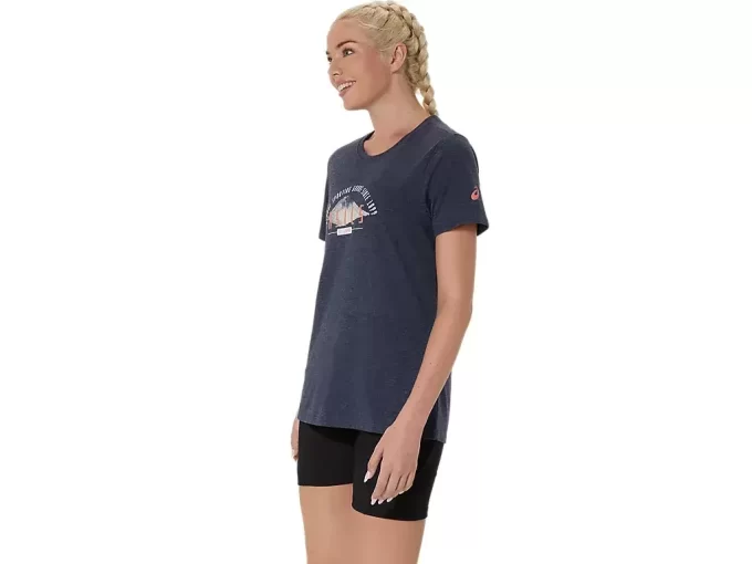 ASICS GSG 77 RETRO LYHYTHIHAINEN T-PAITA