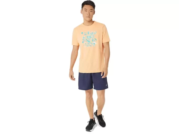 ASICS HIBISCUS SLOGAN -t-paita