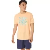 ASICS HIBISCUS SLOGAN -t-paita