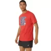 ASICS HIBISCUS SLOGAN -t-paita