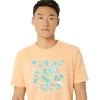 ASICS HIBISCUS SLOGAN -t-paita