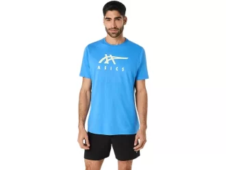 ASICS RAIDALLINEN LYHYTHIHAINEN T-PAITA