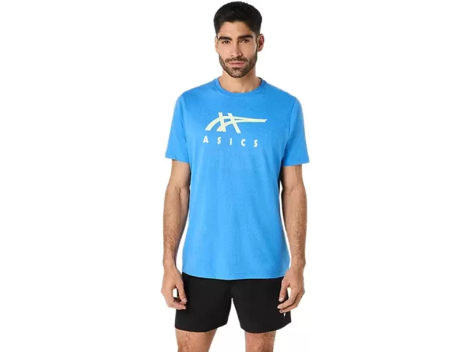 ASICS RAIDALLINEN LYHYTHIHAINEN T-PAITA