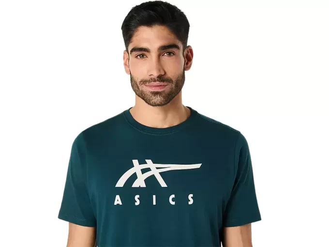 ASICS RAIDALLINEN LYHYTHIHAINEN T-PAITA