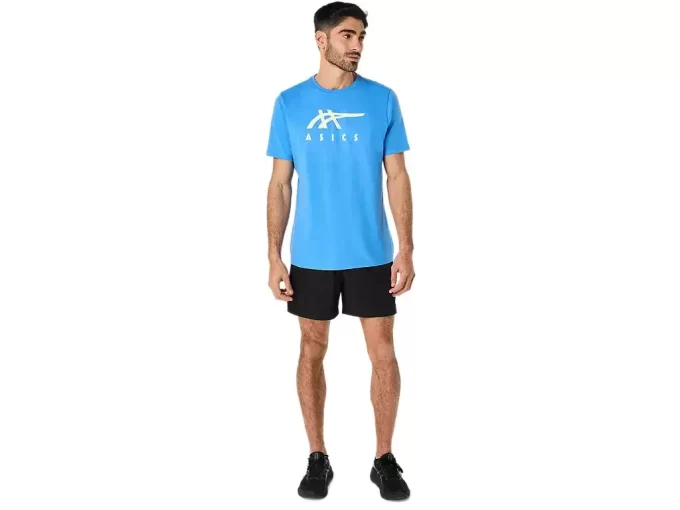 ASICS RAIDALLINEN LYHYTHIHAINEN T-PAITA