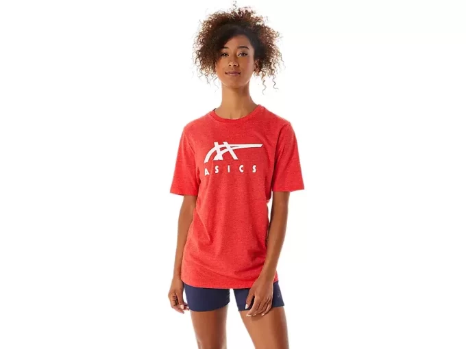 ASICS RAIDALLINEN LYHYTHIHAINEN T-PAITA