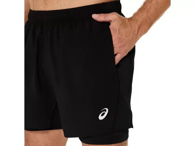 ASICS SILVER 2N1 5-TUUMAISET LYHYET HOUSUT