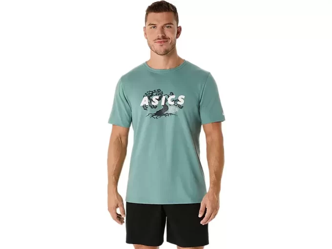 ASICS WISE TREE LYHYTHIHAINEN T-PAITA