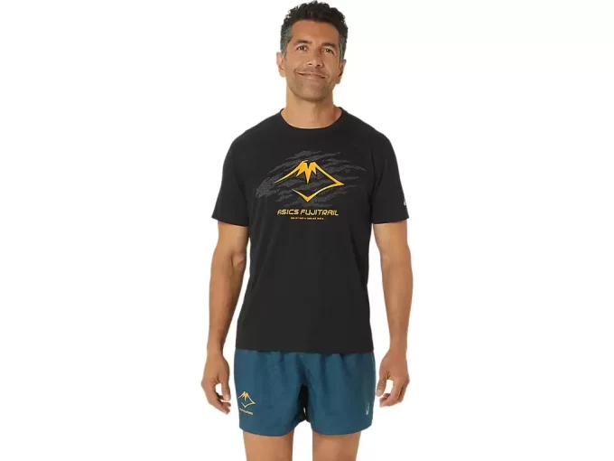 FUJITRAIL-LOGOLLINEN LYHYTHIHAINEN TOPPI