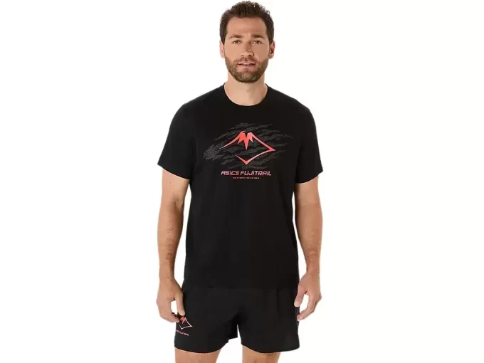 FUJITRAIL-LOGOLLINEN LYHYTHIHAINEN TOPPI