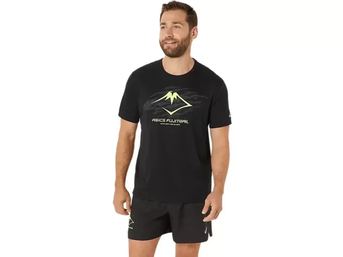 FUJITRAIL-LOGOLLINEN LYHYTHIHAINEN TOPPI