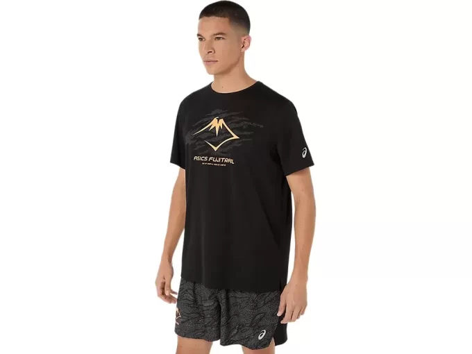 FUJITRAIL-LOGOLLINEN LYHYTHIHAINEN TOPPI