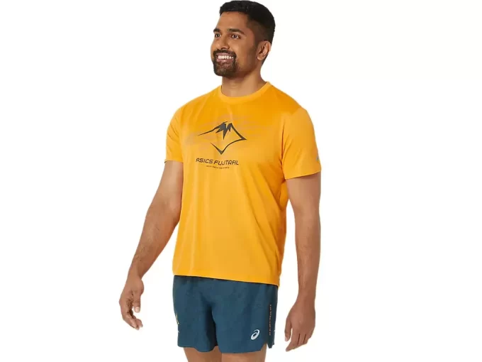 FUJITRAIL-LOGOLLINEN LYHYTHIHAINEN TOPPI