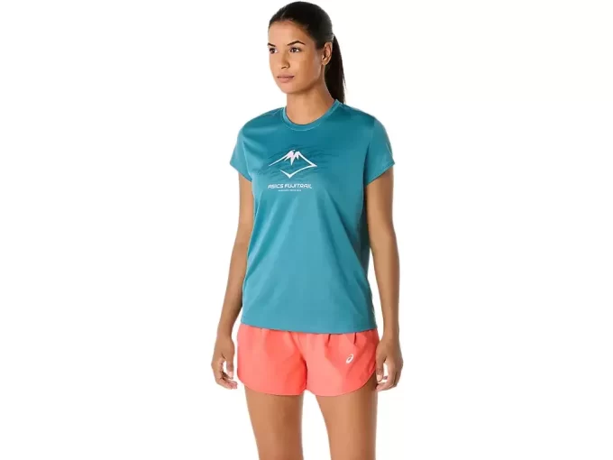 FUJITRAIL-LOGOLLINEN LYHYTHIHAINEN TOPPI