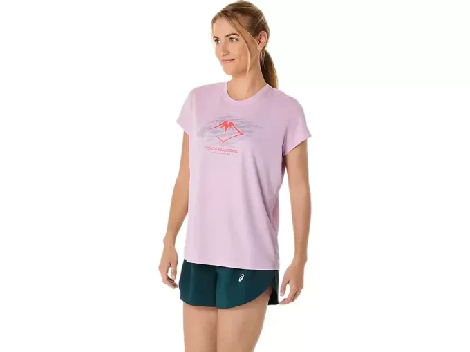 FUJITRAIL-LOGOLLINEN LYHYTHIHAINEN TOPPI