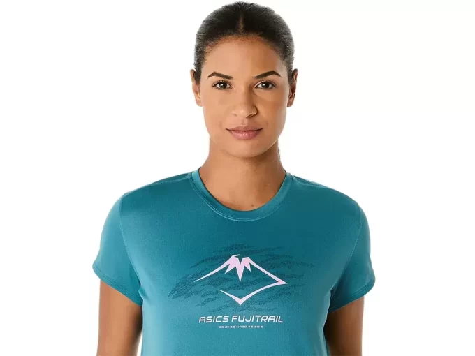 FUJITRAIL-LOGOLLINEN LYHYTHIHAINEN TOPPI