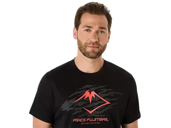 FUJITRAIL-LOGOLLINEN LYHYTHIHAINEN TOPPI