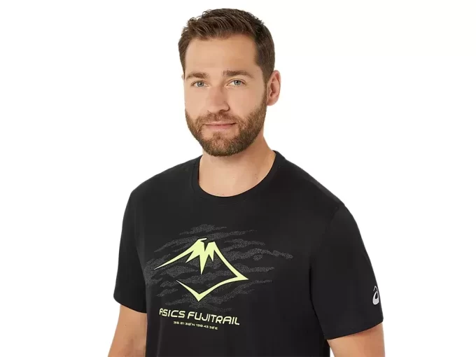 FUJITRAIL-LOGOLLINEN LYHYTHIHAINEN TOPPI