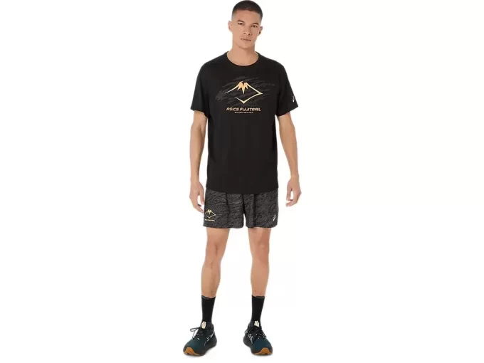 FUJITRAIL-LOGOLLINEN LYHYTHIHAINEN TOPPI