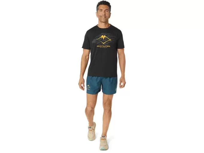 FUJITRAIL-LOGOLLINEN LYHYTHIHAINEN TOPPI