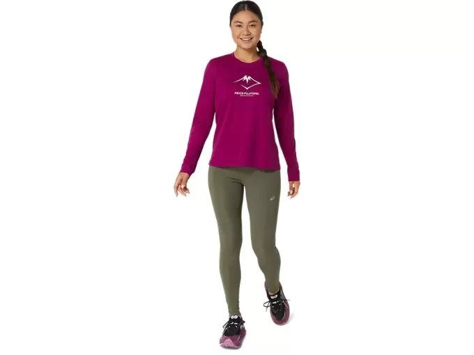 FUJITRAIL-LOGOLLINEN PITKÄHIHAINEN TOPPI