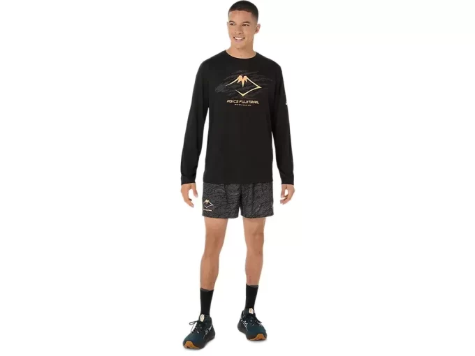 FUJITRAIL-LOGOLLINEN PITKÄHIHAINEN TOPPI