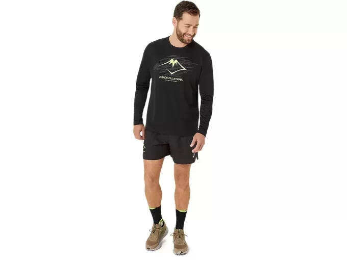 FUJITRAIL-LOGOLLINEN PITKÄHIHAINEN TOPPI