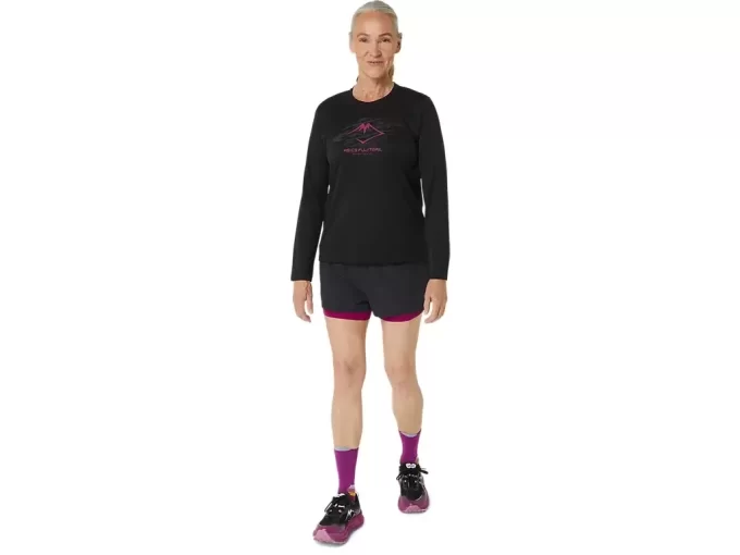 FUJITRAIL-LOGOLLINEN PITKÄHIHAINEN TOPPI