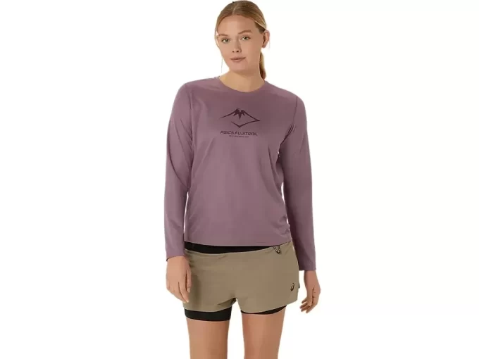 FUJITRAIL-LOGOLLINEN PITKÄHIHAINEN TOPPI