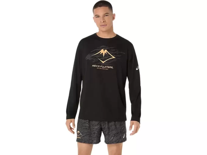 FUJITRAIL-LOGOLLINEN PITKÄHIHAINEN TOPPI