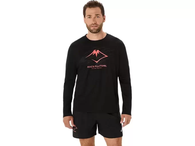 FUJITRAIL-LOGOLLINEN PITKÄHIHAINEN TOPPI