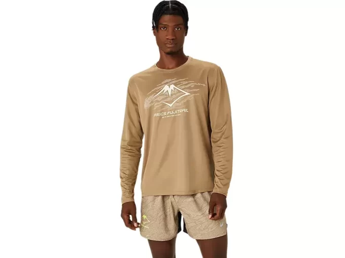 FUJITRAIL-LOGOLLINEN PITKÄHIHAINEN TOPPI