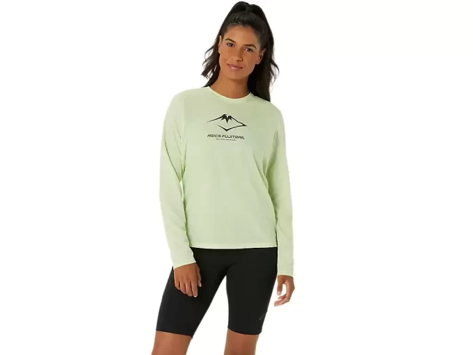 FUJITRAIL-LOGOLLINEN PITKÄHIHAINEN TOPPI