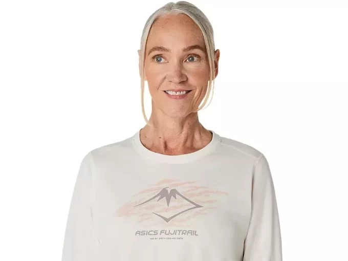 FUJITRAIL-LOGOLLINEN PITKÄHIHAINEN TOPPI