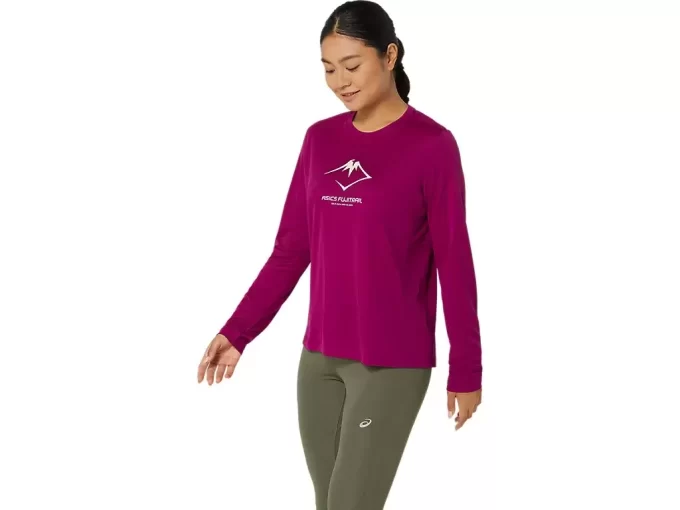 FUJITRAIL-LOGOLLINEN PITKÄHIHAINEN TOPPI