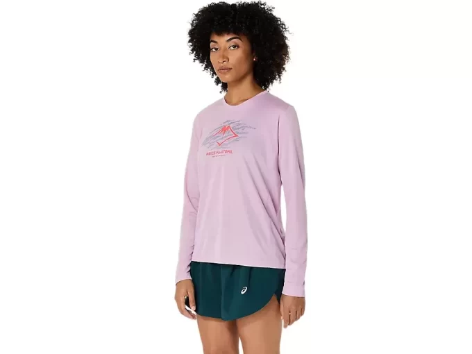 FUJITRAIL-LOGOLLINEN PITKÄHIHAINEN TOPPI