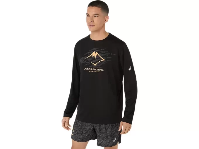 FUJITRAIL-LOGOLLINEN PITKÄHIHAINEN TOPPI