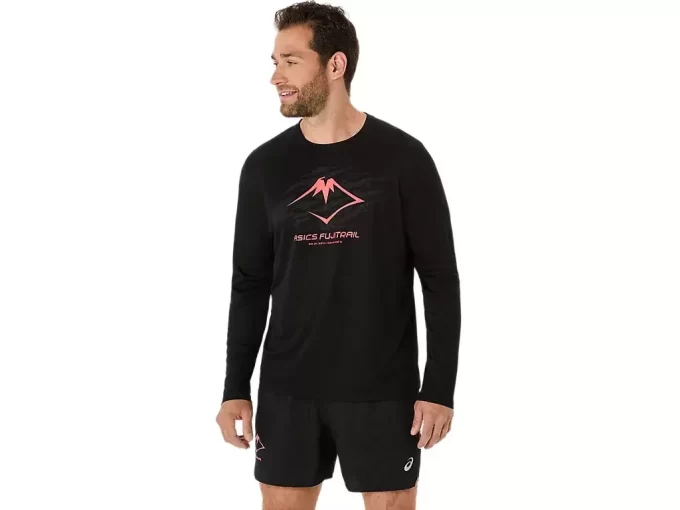 FUJITRAIL-LOGOLLINEN PITKÄHIHAINEN TOPPI