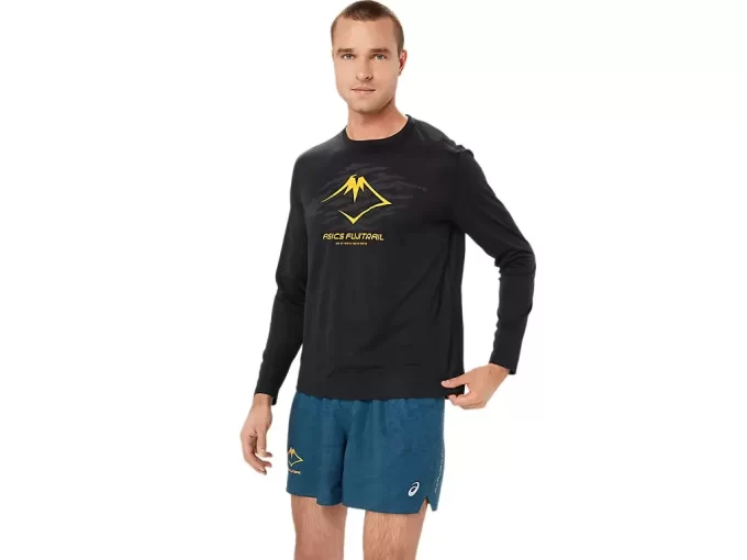 FUJITRAIL-LOGOLLINEN PITKÄHIHAINEN TOPPI