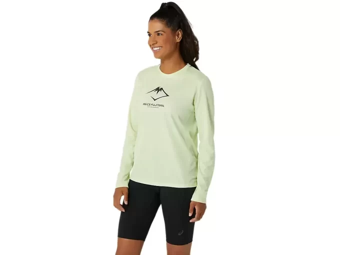 FUJITRAIL-LOGOLLINEN PITKÄHIHAINEN TOPPI