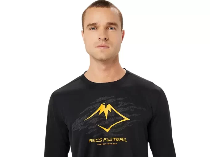 FUJITRAIL-LOGOLLINEN PITKÄHIHAINEN TOPPI