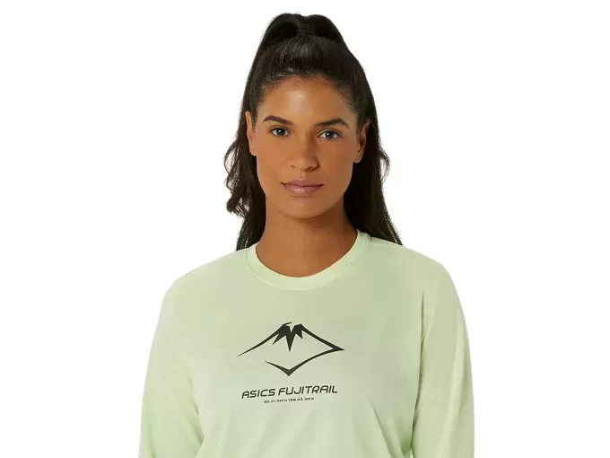 FUJITRAIL-LOGOLLINEN PITKÄHIHAINEN TOPPI