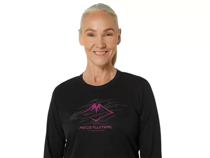 FUJITRAIL-LOGOLLINEN PITKÄHIHAINEN TOPPI