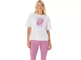 HARJOITUSYDIN ASICS SPIRAL GRAPHIC RELAXED T-PAITA