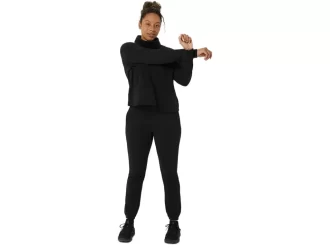 Korkeakauluksinen ranskalainen froteepaita