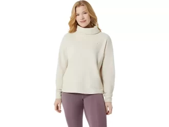 Korkeakauluksinen ranskalainen froteepaita