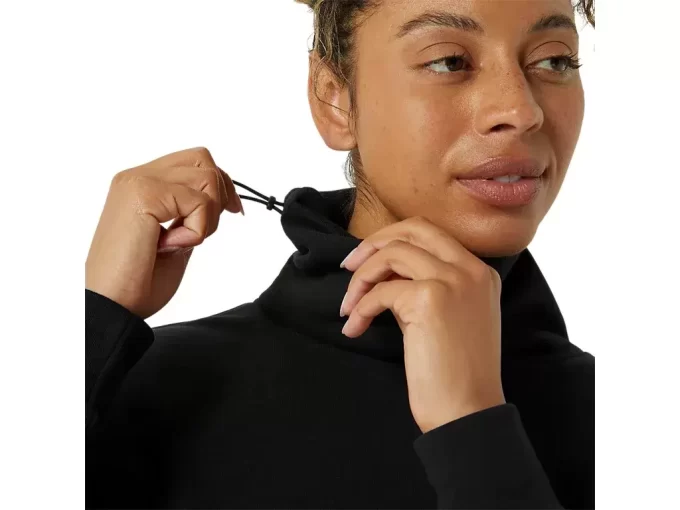 Korkeakauluksinen ranskalainen froteepaita