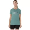 NAISTEN ASICS FOIL LYHYTHIHAINEN T-PAITA