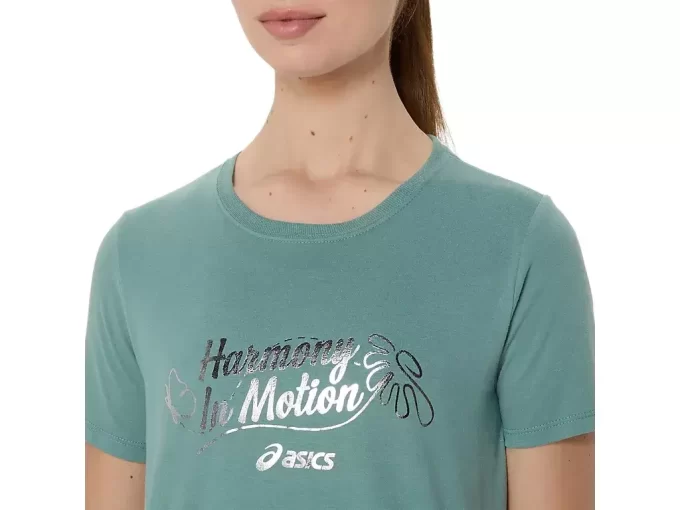 NAISTEN ASICS FOIL LYHYTHIHAINEN T-PAITA